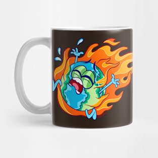 Earth on Fire Mug